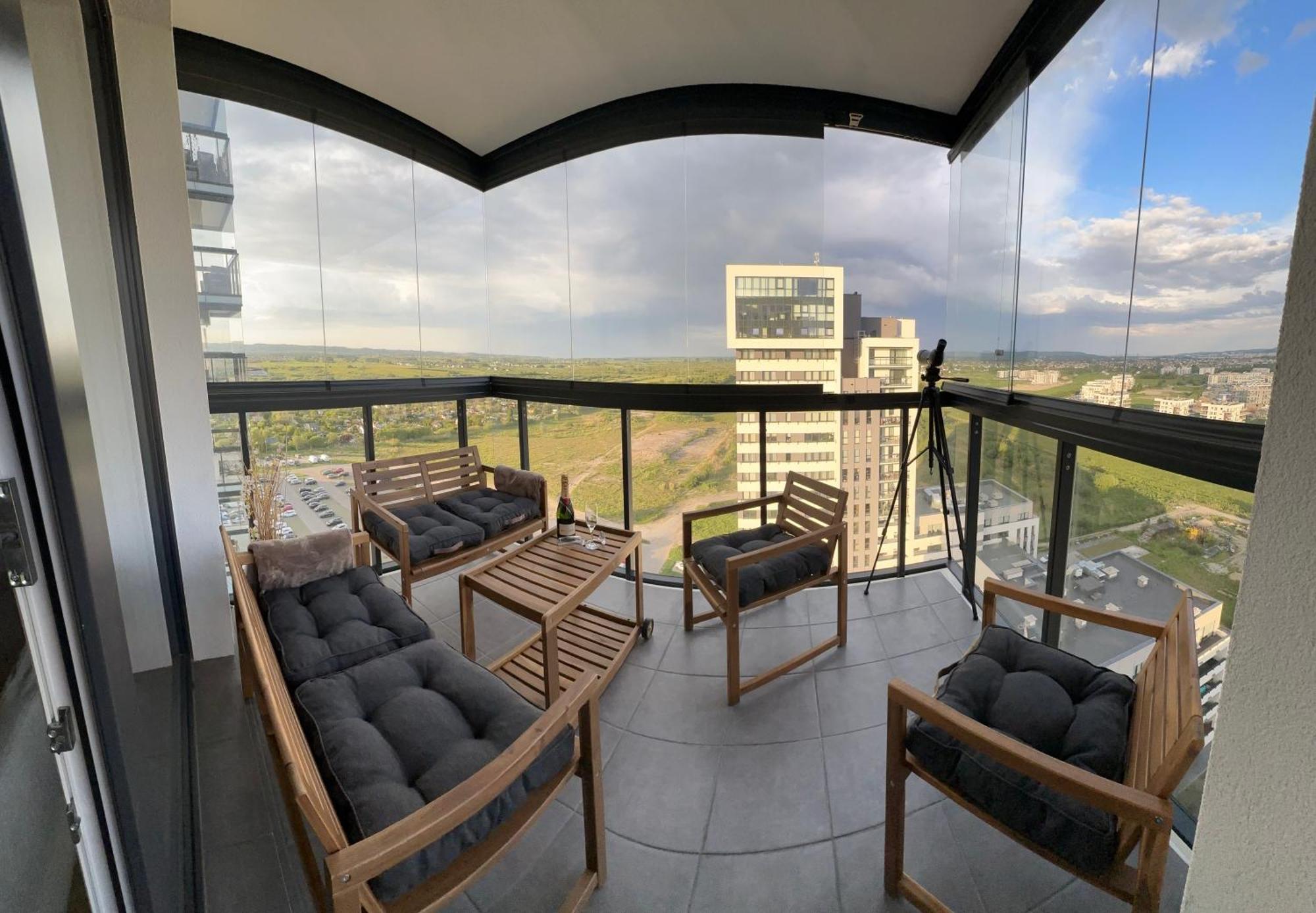 Prestige Aquapark Apartments - Aquatower เรดา ภายนอก รูปภาพ